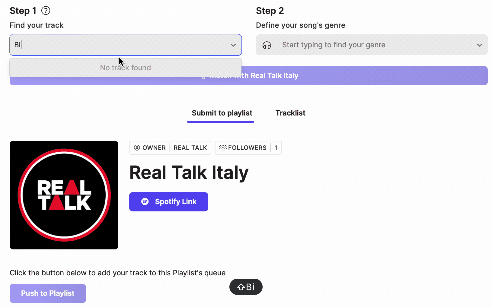 Playlists Speak for Themselves: Real Talk is the Curator of the Month on Matchfy.io