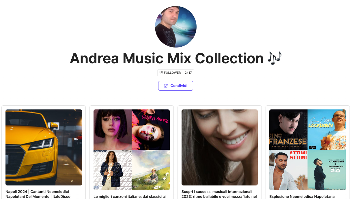 A Real Playlist Curator Explain How To Promote Your Song With More Efficiency - Andrea Torrisi Curator Of The Month