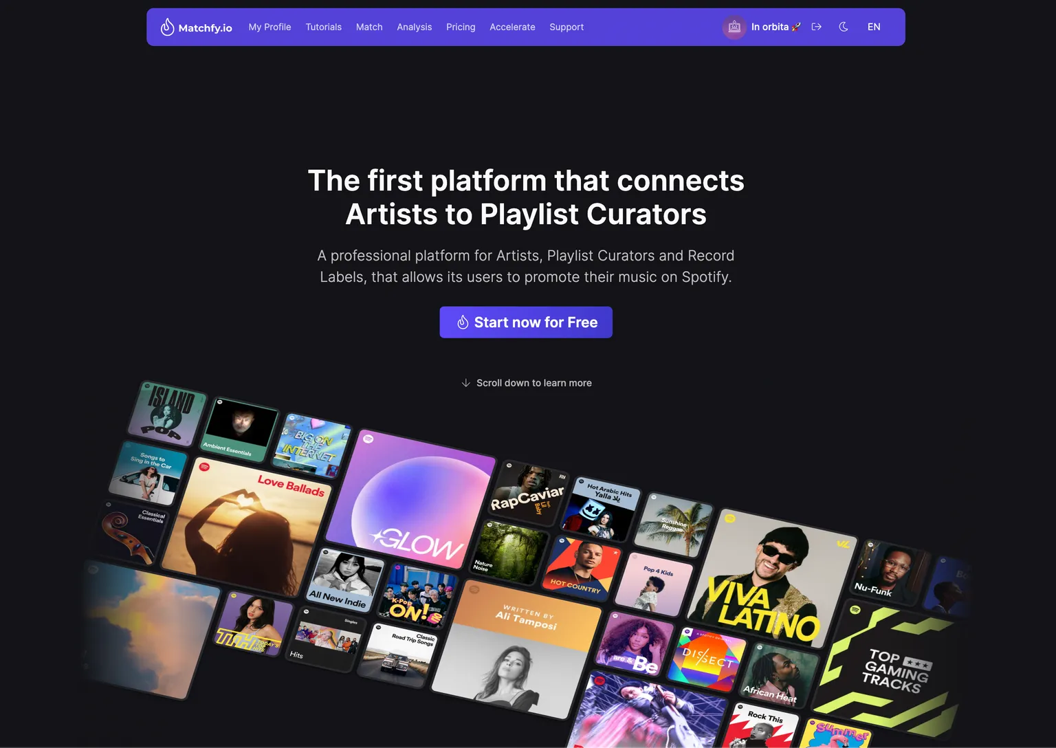 Welcome to the new version of matchfy.io!