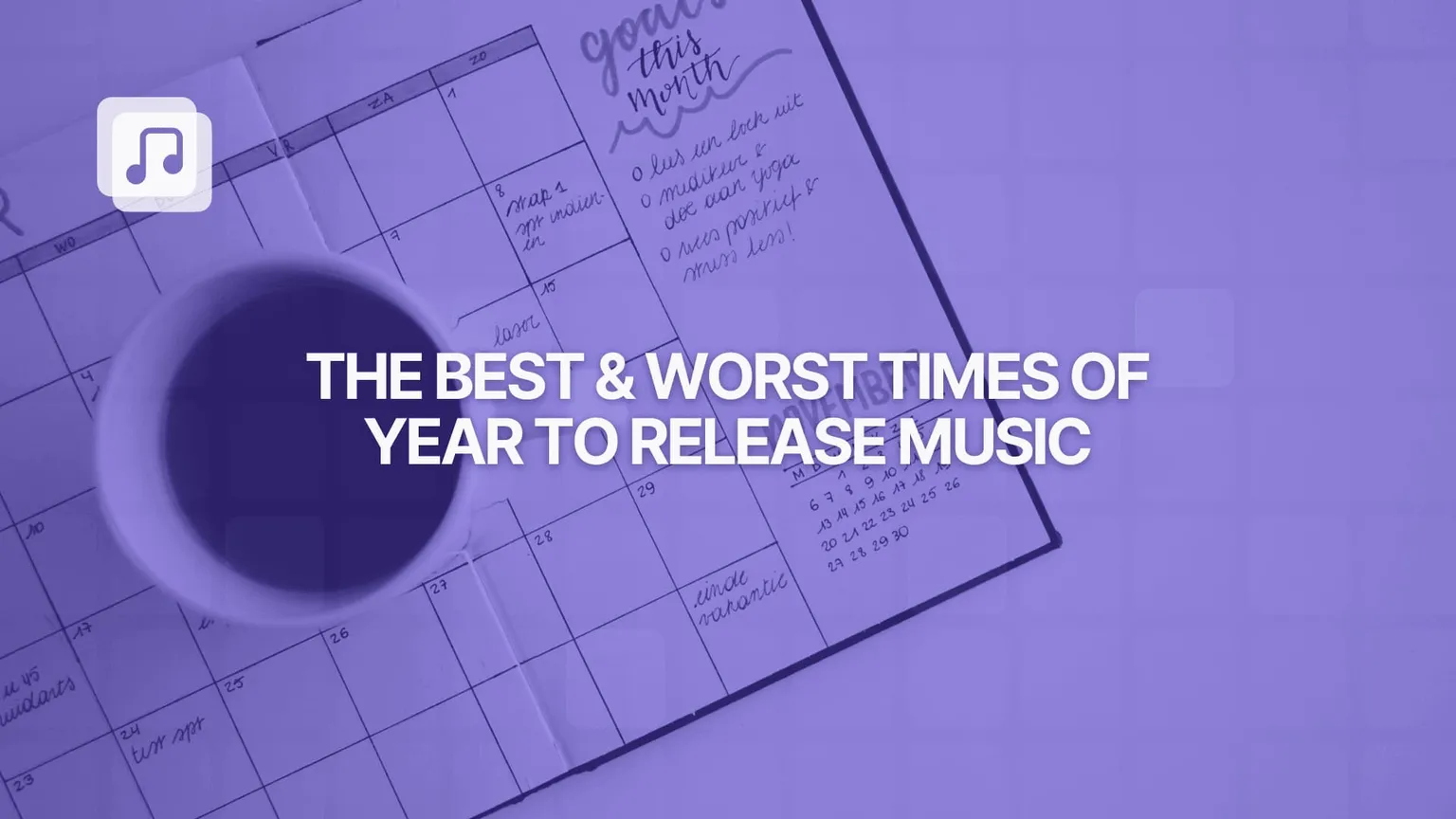 The best and worst seasons to launch your music in 2025