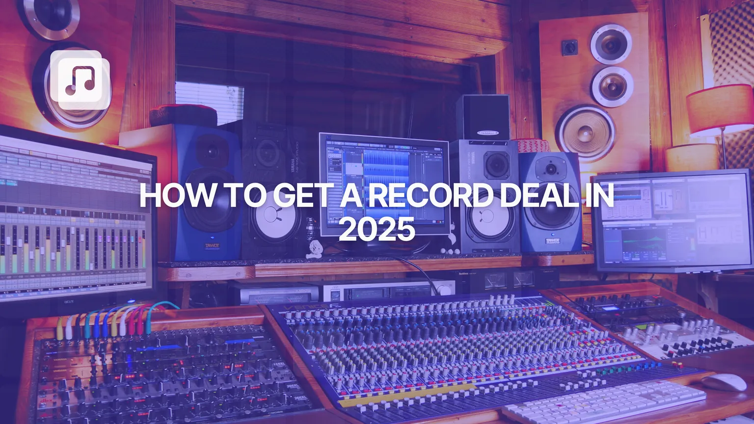 How to get a Record deal in 2025: a guide for independent artists