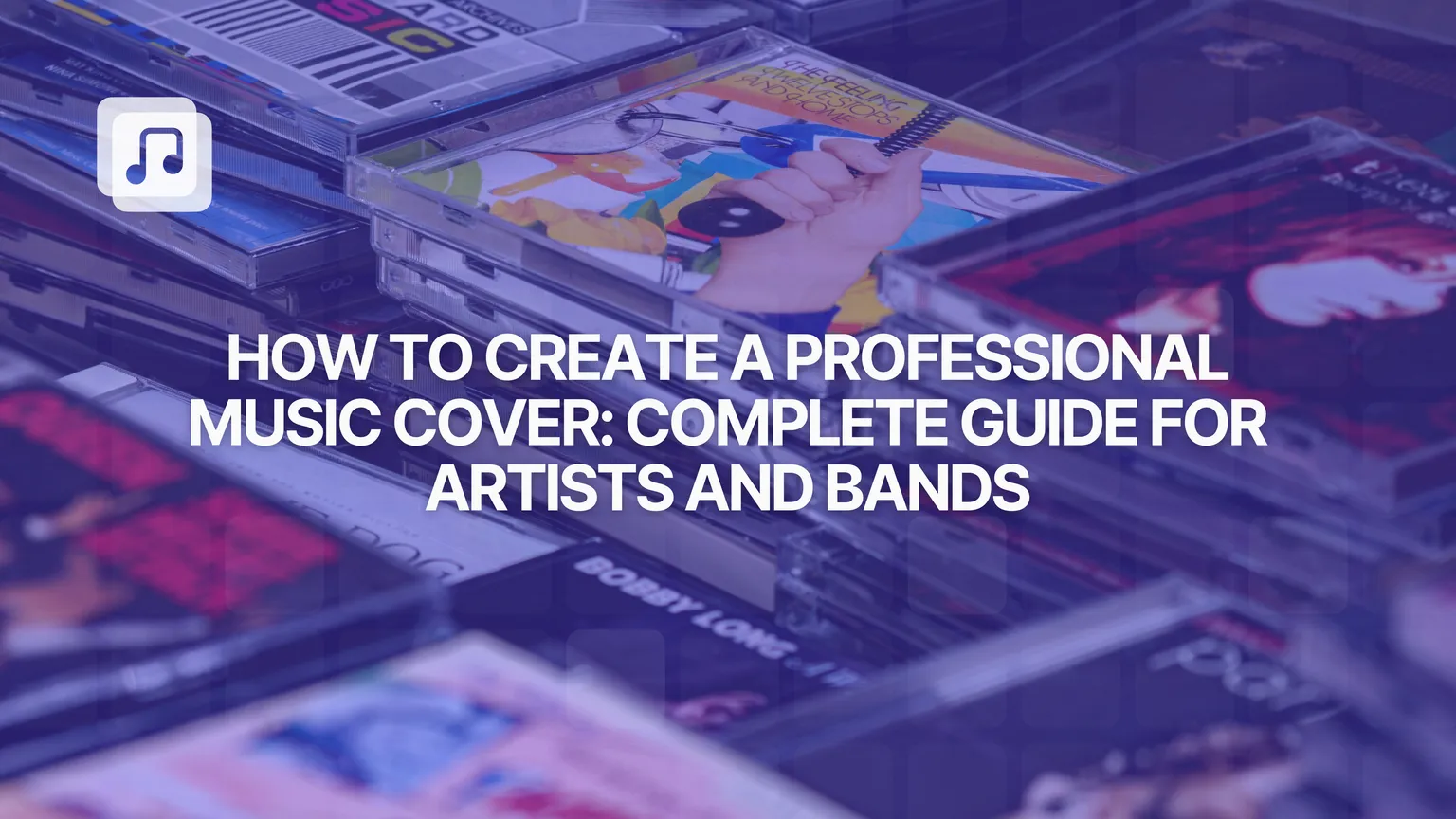 How to create a professional music cover: complete guide for artists and bands