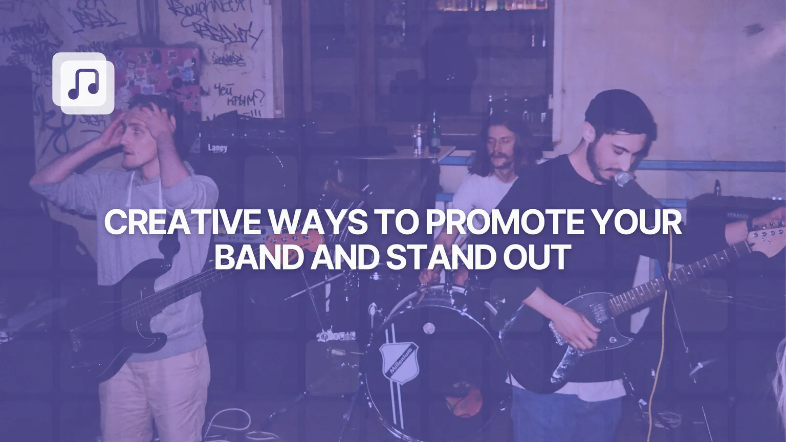3 creative ways to promote your band and stand out from the crowd
