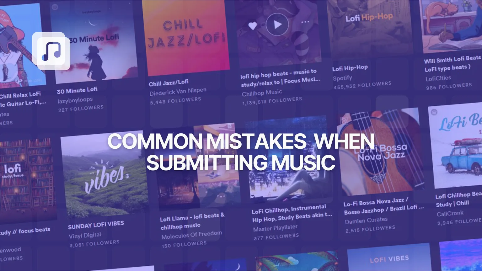 Common mistakes artists make when submitting music to editorial playlists (and how Matchfy can help)