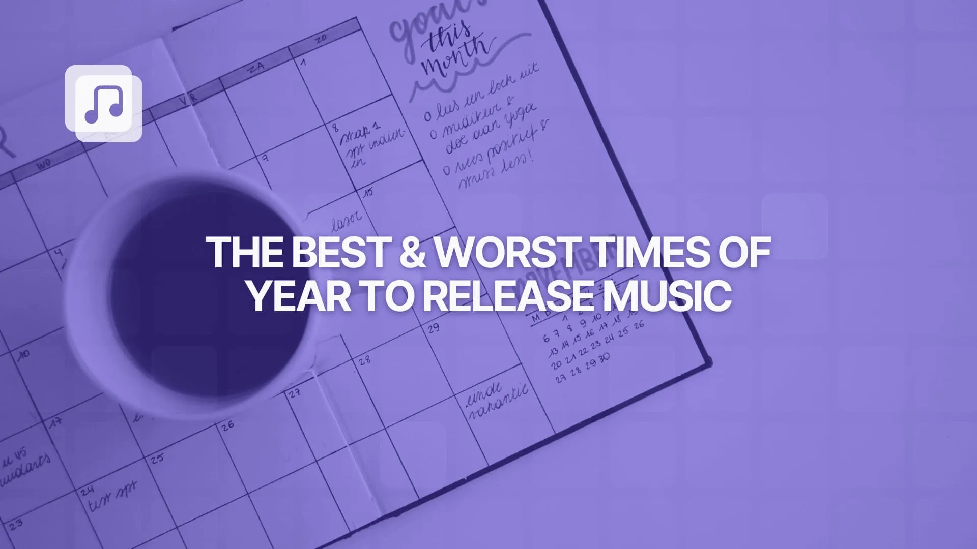 The best and worst seasons to launch your music in 2025