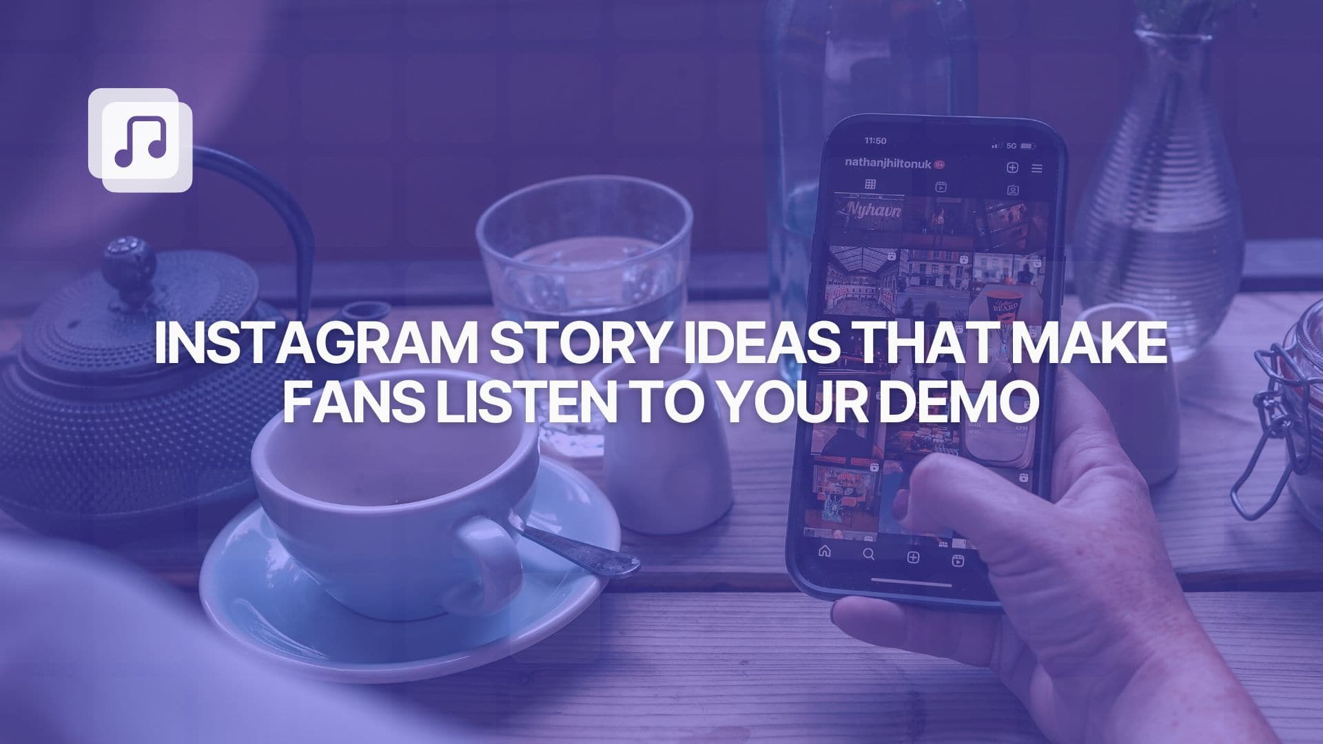 Instagram story ideas that make fans listen to your demo