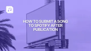 How to submit a song to Spotify after pubblication